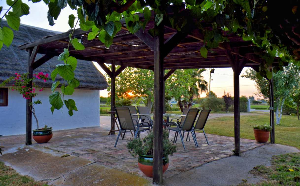 Barraca Vilbor allotjament Delta de l'Ebre