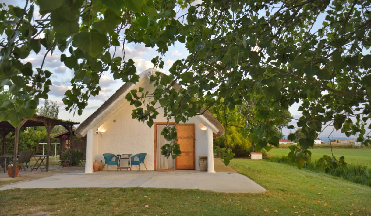 Barraca Vilbor allotjament Delta de l'Ebre